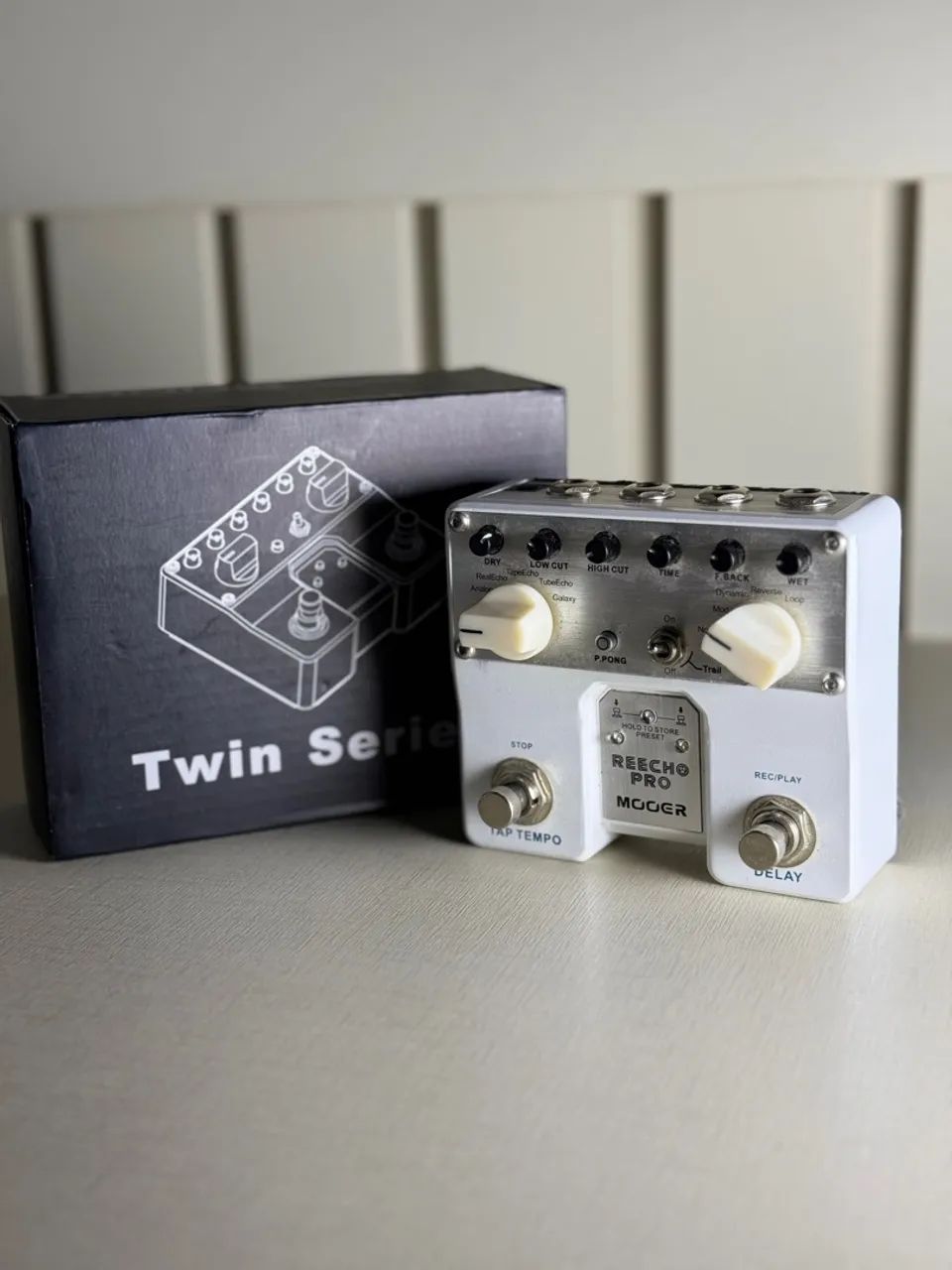 Pedal Delay Mooer Twin Reecho Pro
