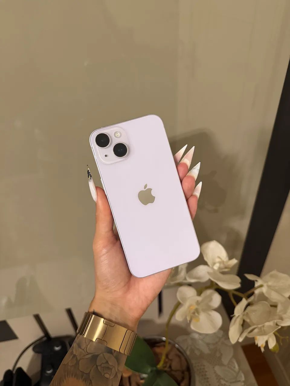 iPhone 14 256gb Lilás IMPECÁVEL 