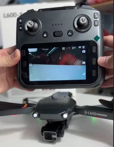 Drone L600-1 Pro Max, Controle com Tela, GPS, Gimbal de 3 Eixos - Foto 2