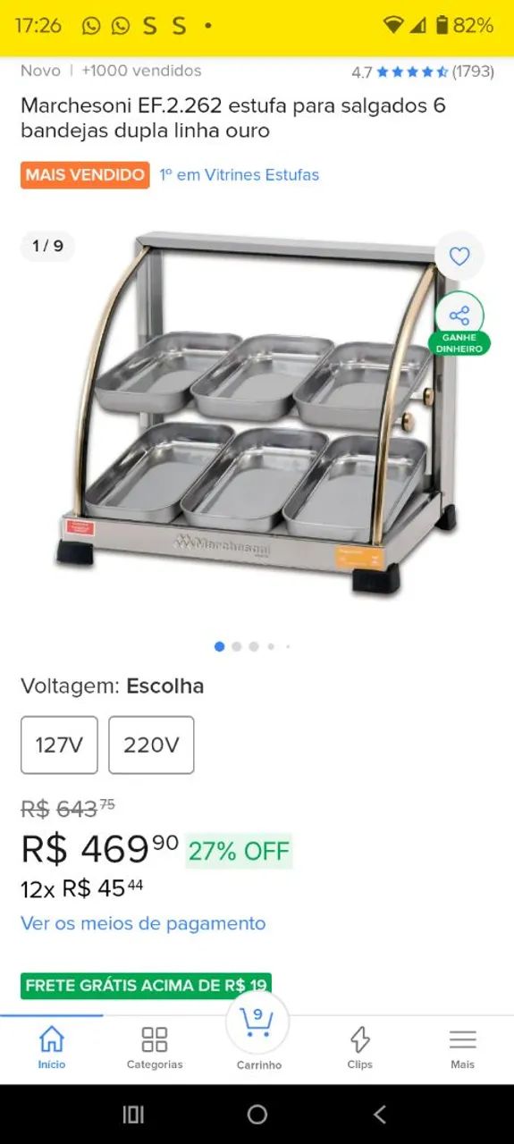 Estufa para salgados  - Foto 4