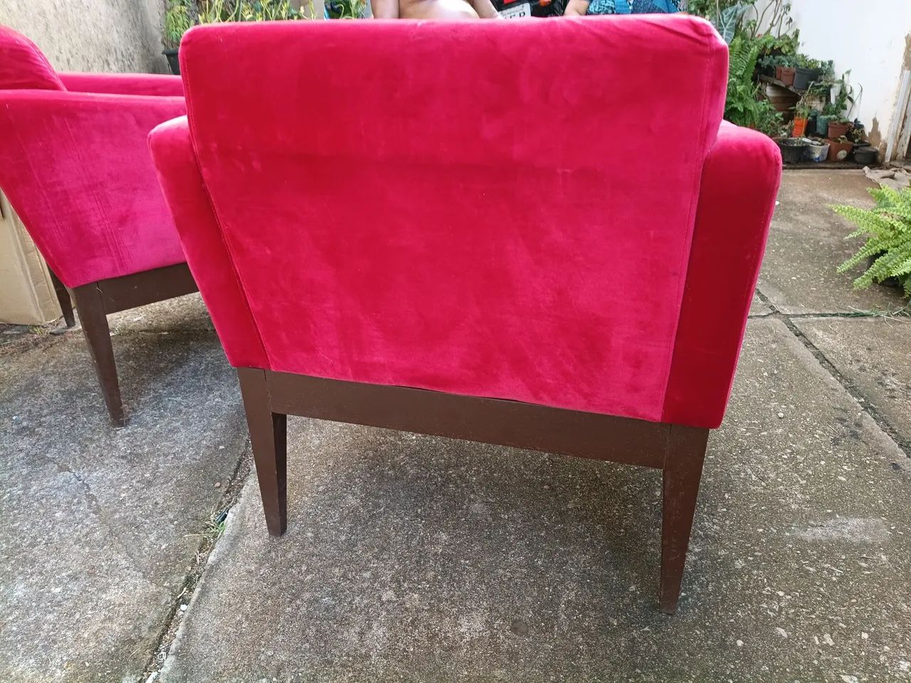 Vende 2 poltronas de veludo  - Foto 4