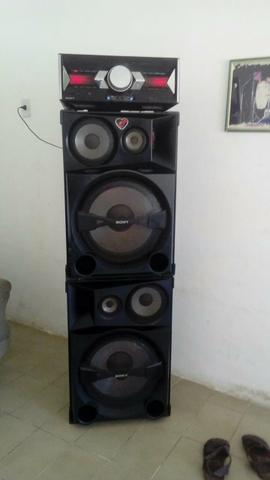 Caixa de som completo