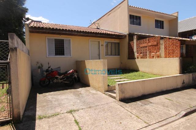 Casa com 3 dormitórios à venda, 59 m² - campo pequeno - colombo/pr