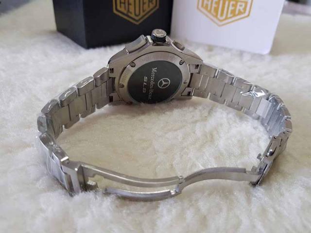 Relogio - Versão LuxO -caixa em AÇ0 e Pulseira em CO - Mostrador Pto/Bco - Foto 6