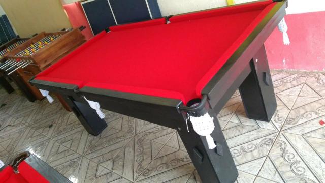 Vendo Mesa de Bilhar e Pebolim - Foto 4