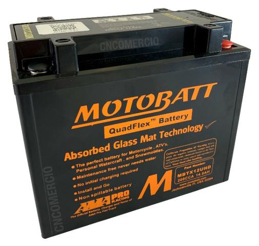 Bateria Agm Motobatt Mbtx12u Ytx14hbs Hd Sportster 883/1200 Hayabusa 1300 Vstrom 650 - Foto 3
