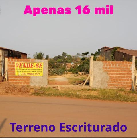 Terreno 16 mil Escriturado asfalto