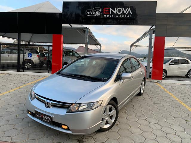 Civic LXS 1.8 flex automático completo 2008
