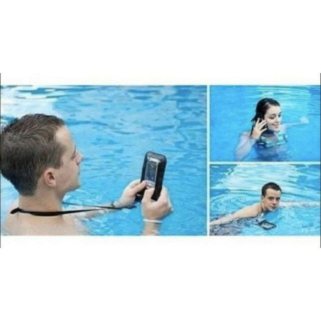 Capa Bolsa Celular A Prova Dágua Proteção- Mergulhos E Chuva<br><br> - Foto 5
