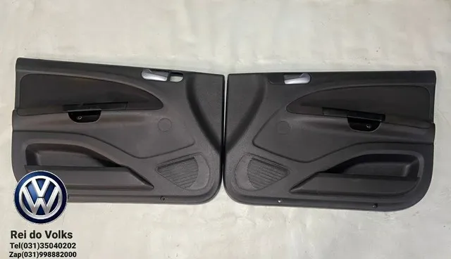 JOGO DE FORROS DE PORTAS OS 4 COM VIDRO ELETRICO G8 ORIGINAL VW