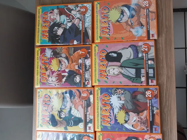 Dvds Naruto Classico + Shippuden Completos + 11 Filmes