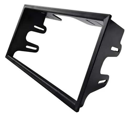 Moldura 2 Din Gol / fox /golf / bora /polo Fiesta C3 Multimidia Dvd Frente Painel - Foto 4