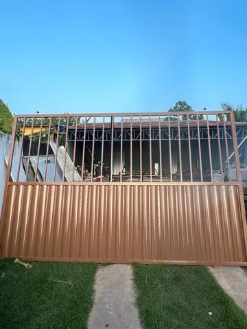 PROMOÇÃO 1.300 PORTÃO GALVANIZADO DE CORRER