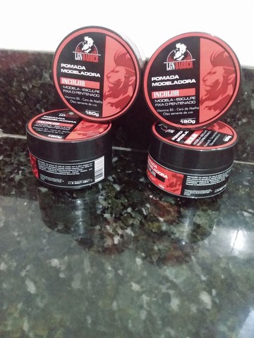 Pomada modeladora para cabelo, incolor 150g - Foto 2