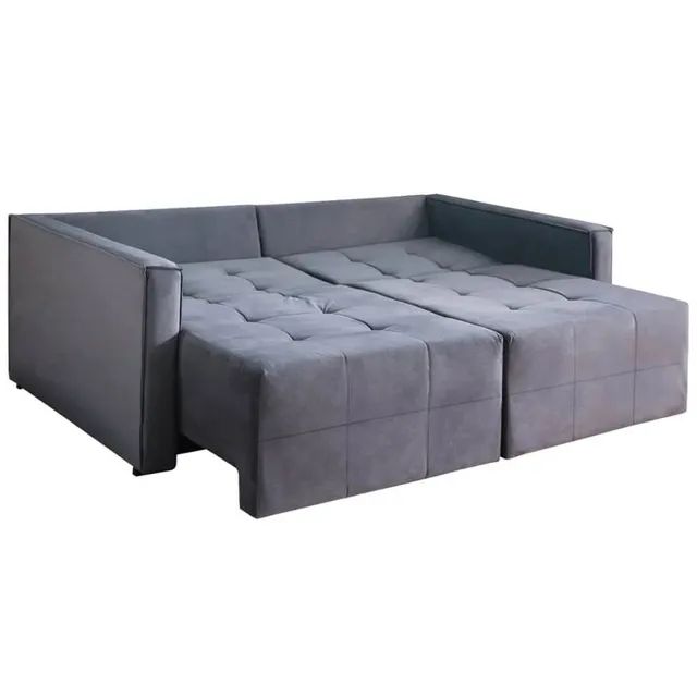 Sofá Cama Berlim 3 Lugares!! Pr919m - Foto 2