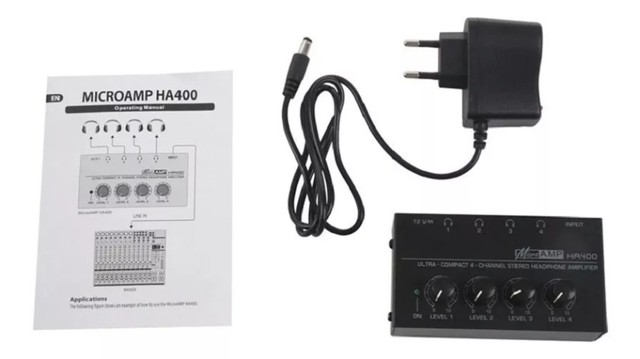 Amplificador De Fones Micro Amp Ha400 - Foto 4