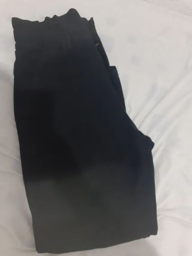 Calça sarja preta nova tam 42
