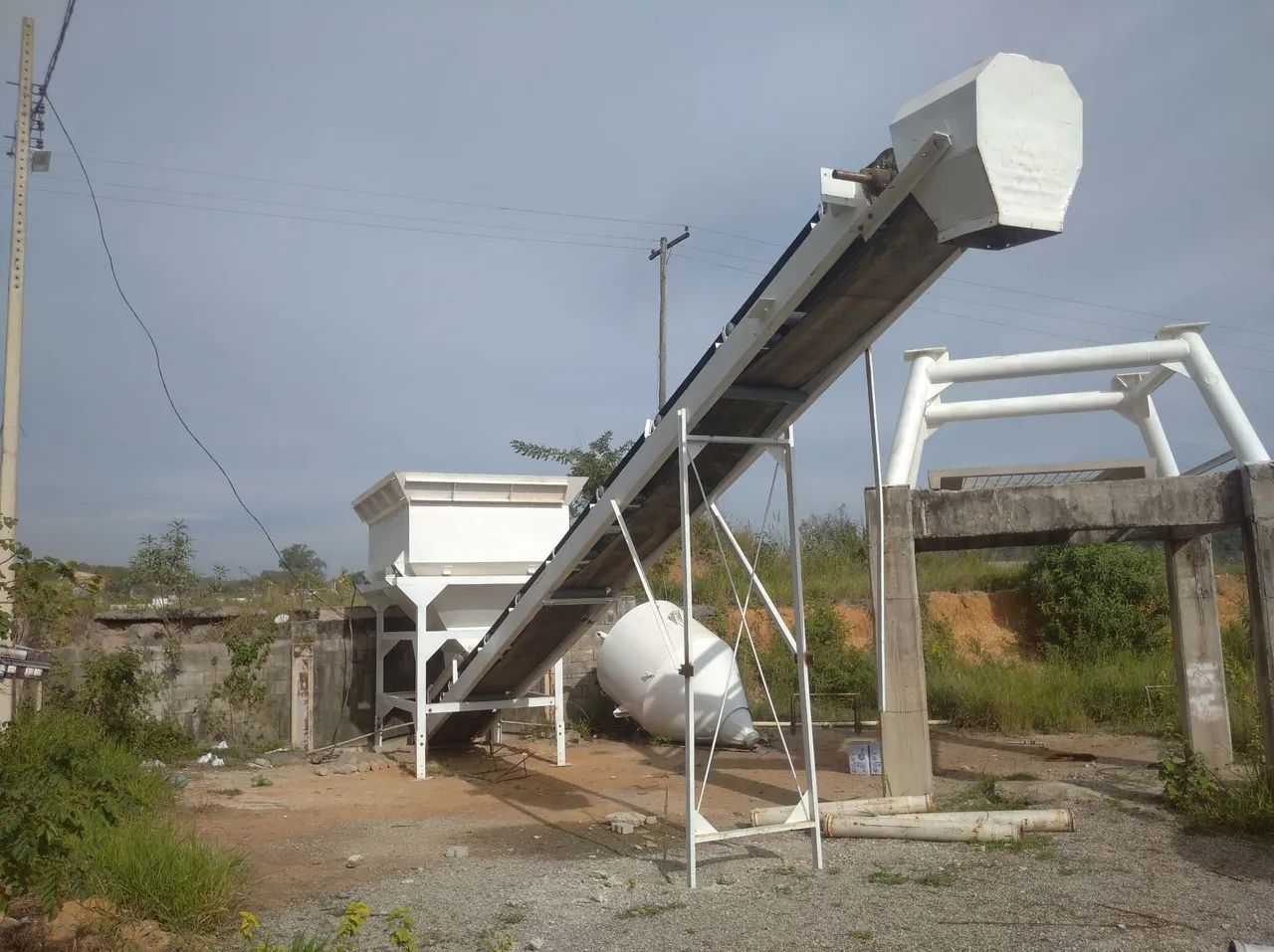 Usina de concreto towgo rasga saco 