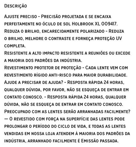 Par de lentes polarizada hoolbrok xl 009417 - Foto 2