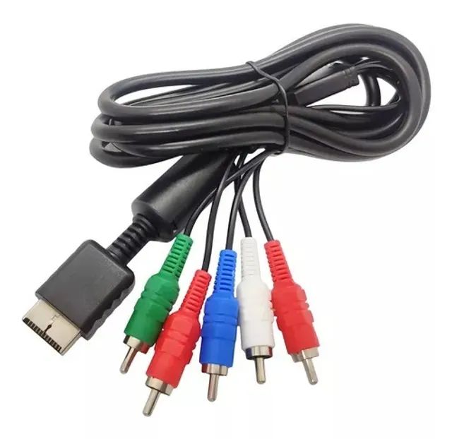 Cabo Vídeo Componente Compatível com Ps2 Ps3 Playstation 2 Play 3 - Foto 2