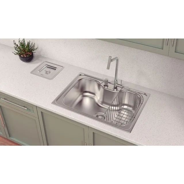 Torneira Versa Tramontina em Aço Inox com Bica Articulada - Foto 2