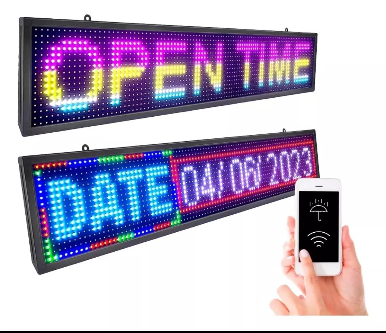 Painel 100x20 wi-fi RGB (Honestidade e Qualidade Distribuidora JK Eletrônicos) - Foto 6