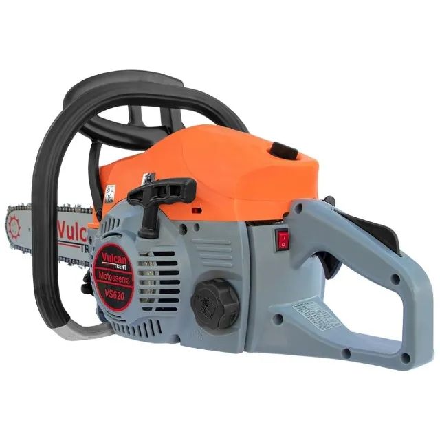 MOTOSSERRA GAS. 2T 62cc 4,00HP SABRE PTA ROLANTE 20 COR.3/8 x 1,5mm PROFISSIONAL VS620 VUL - Foto 2