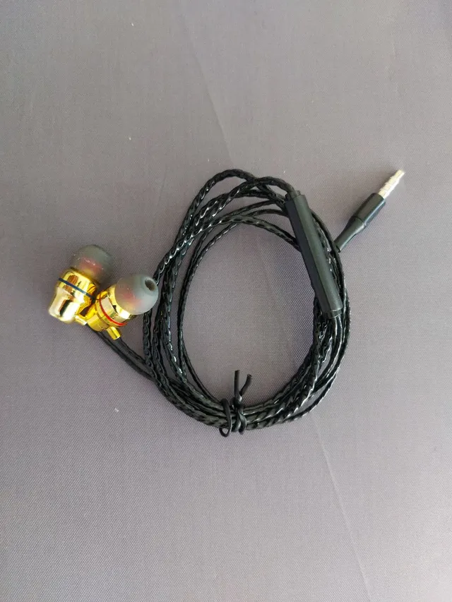 Fone de ouvido novo