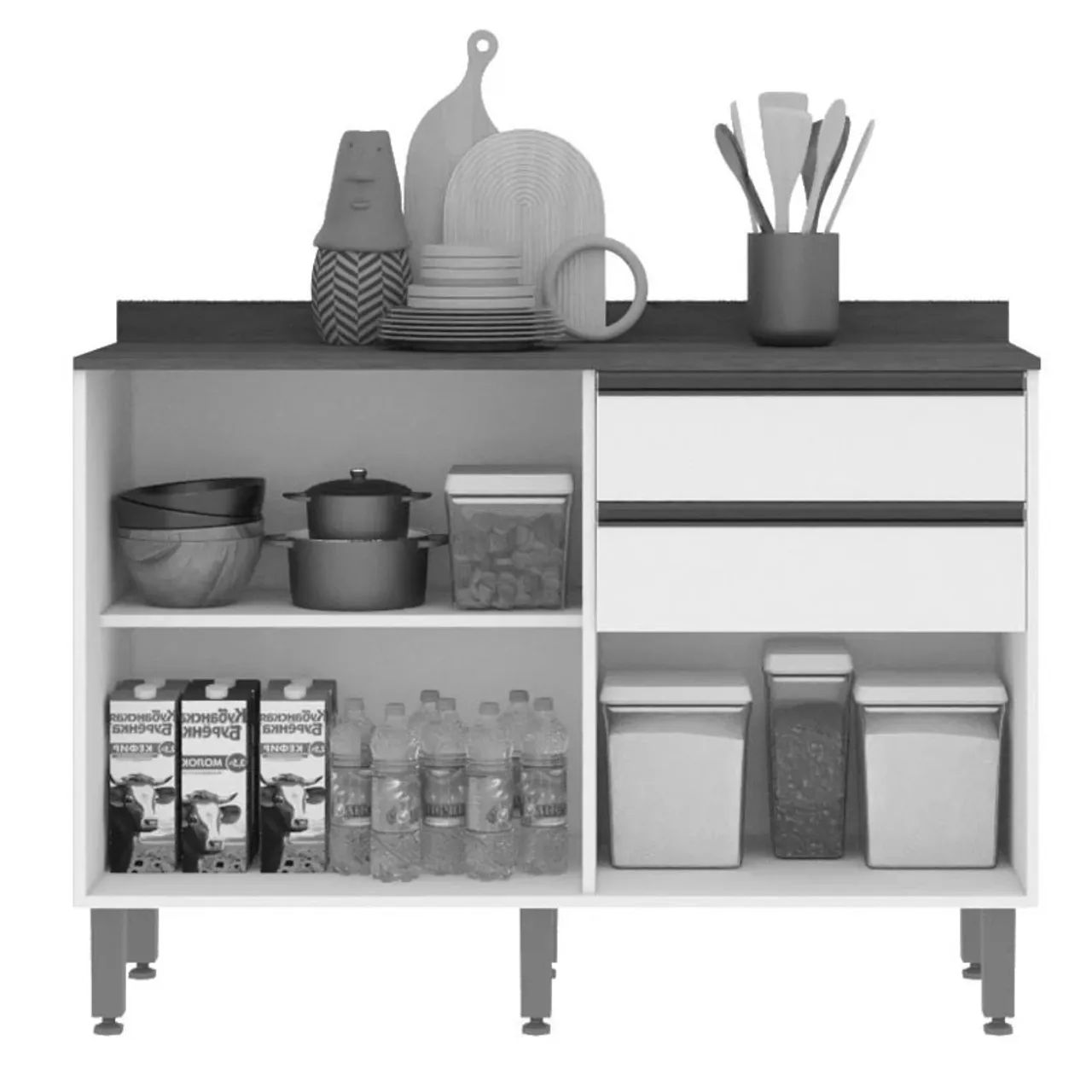 Trabalhamos com móveis em geral! Balcão de Cozinha CÓD 02 - Foto 3