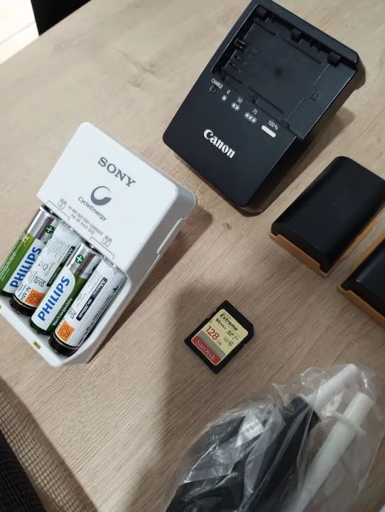 Kit Completo Canon DSLR com Acessórios - Foto 5