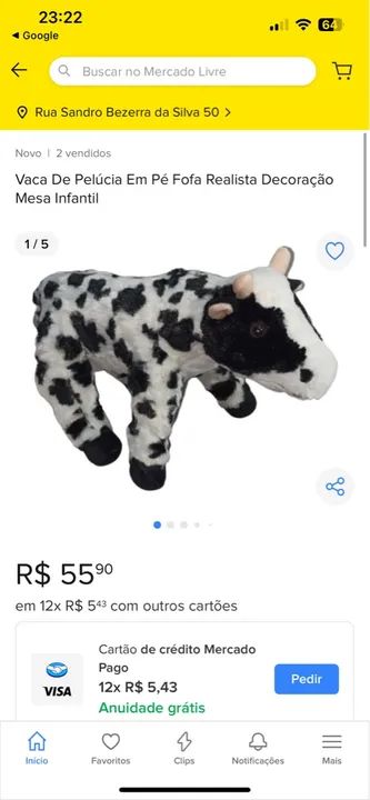 Pelúcia Vaquinha - Foto 4