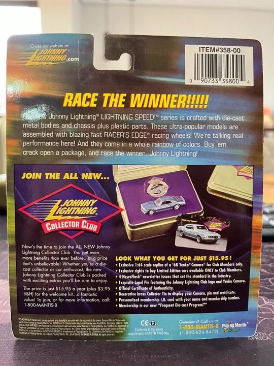 Johnny Lightning Speed_REd Cadillac 1998 - Raro - - Foto 2
