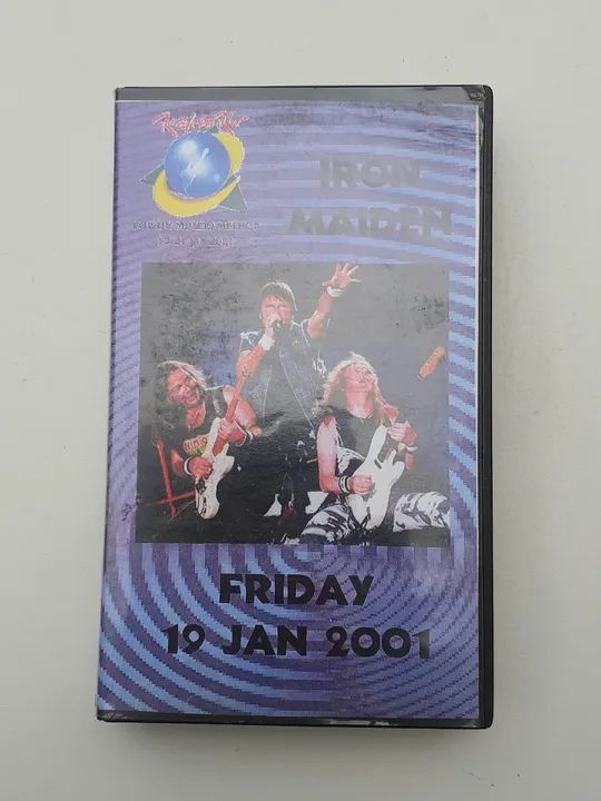 Iron Maiden Rock in Rio 2001 VHS  - Foto 2