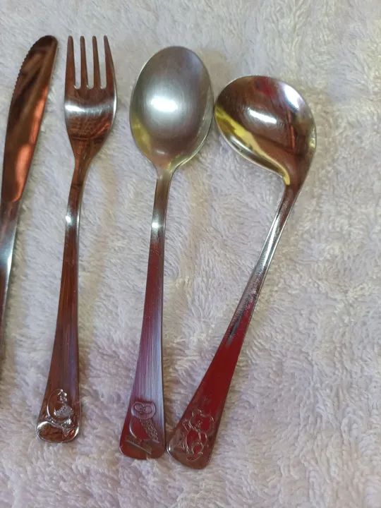 Talheres infantis com desenhos - Foto 3