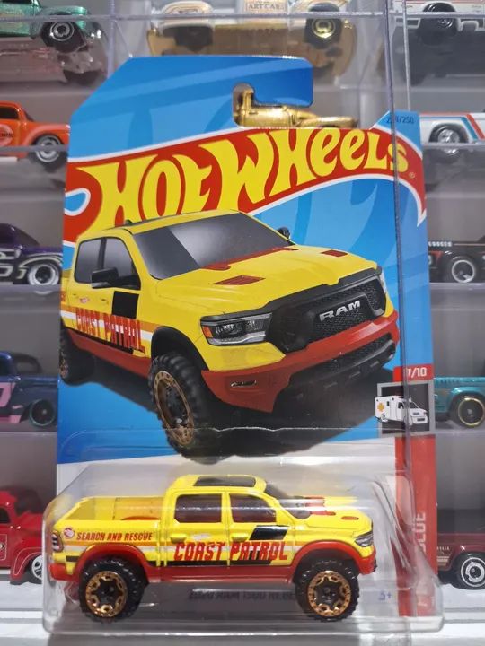 Hot Wheels Ram Coast Patrol - Carrinho Colecionável