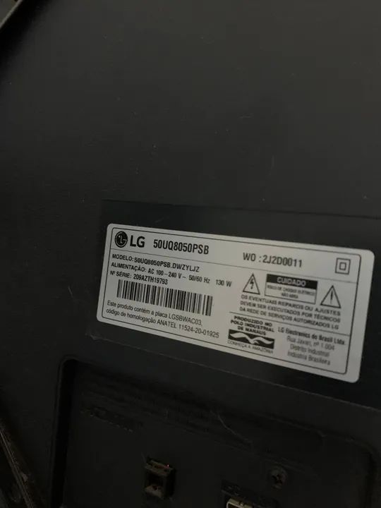 TV LG Smart 4K 50 polegadas  - Foto 3