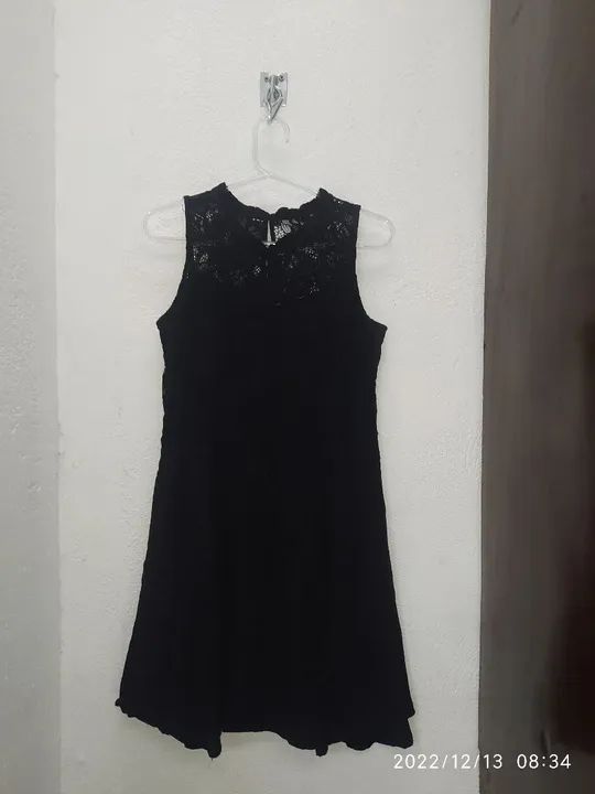 Vestido preto regata - Foto 2