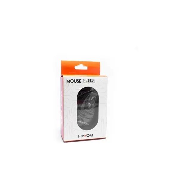 Mouse Optico Usb Com Fio Office Preto - Foto 5
