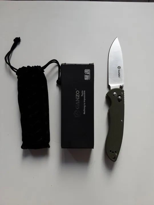 Canivete Ganzo G740-GR Verde
