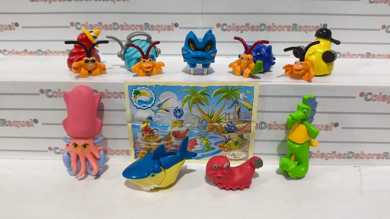 Kinder ovo animais marinhos - Foto 3
