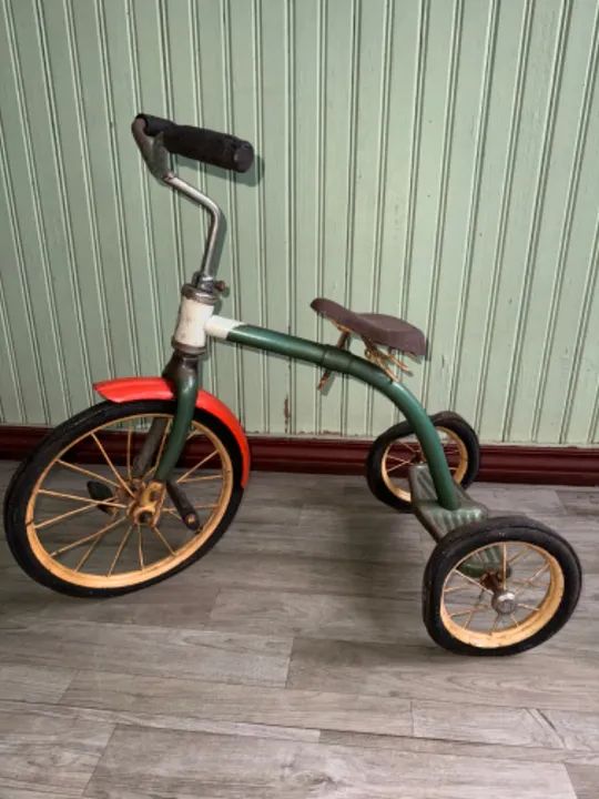 Triciclo antigo vintage retro 1960 - para restaurar