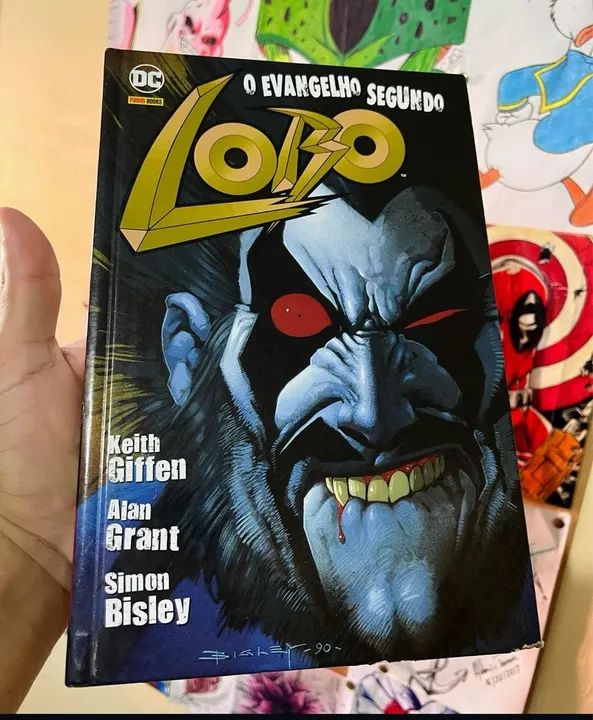 O evangelho segundo lobo hq capa dura