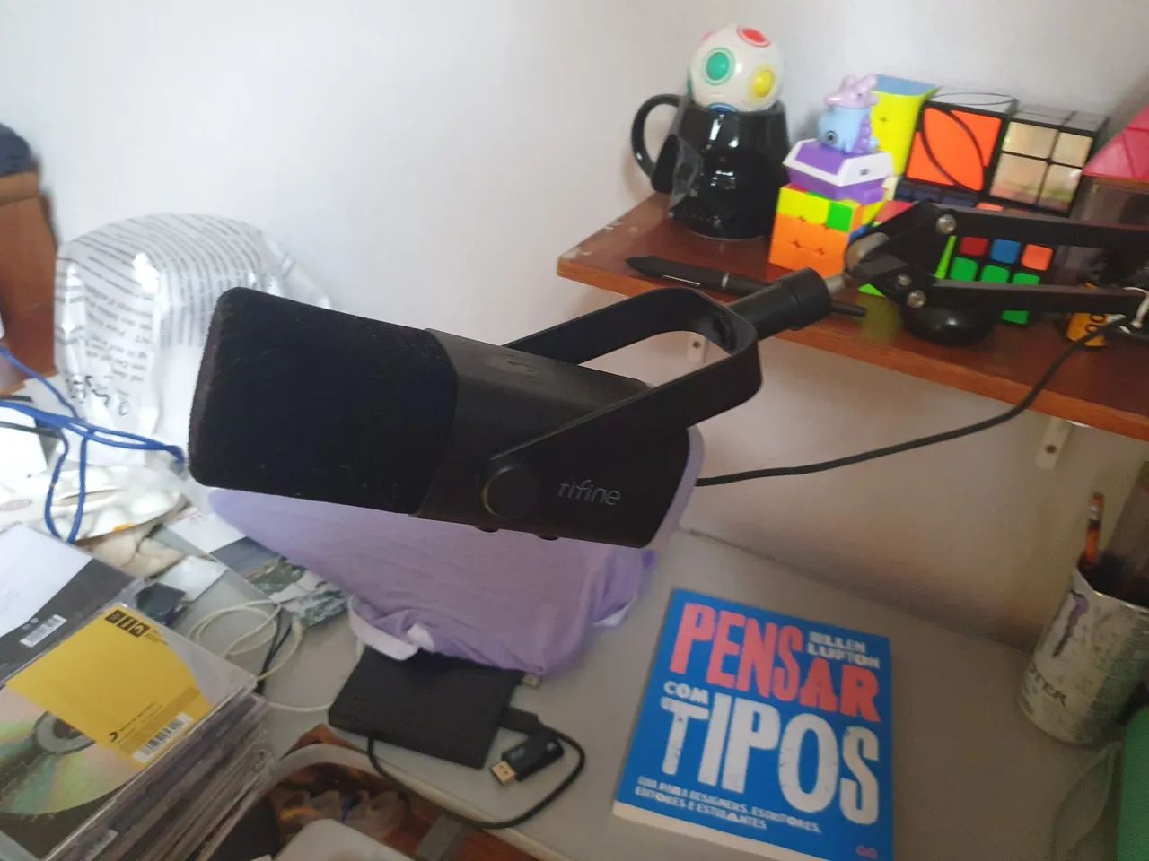 Microfone Fifine AM8 para Stream e Gravação - Foto 3