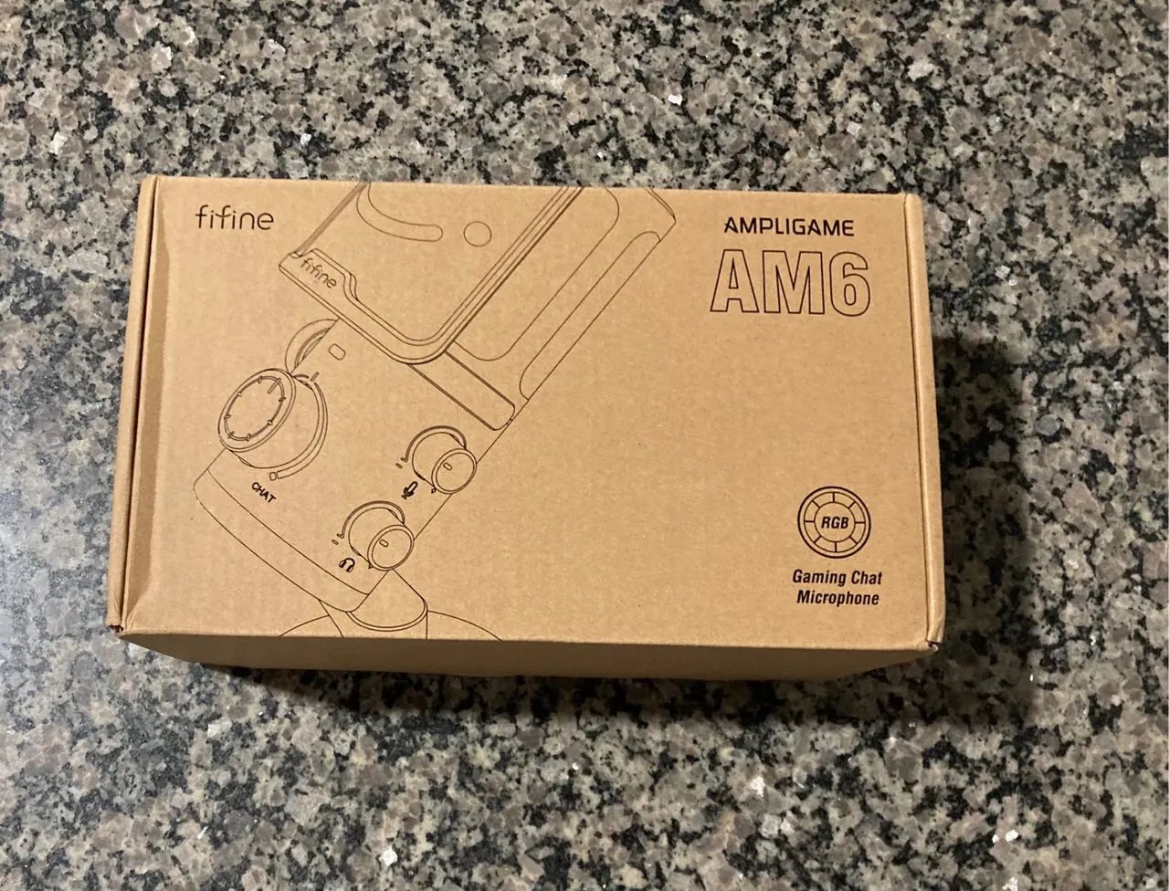 Microfone Gamer Fifine AM6 - NOVO - Foto 2