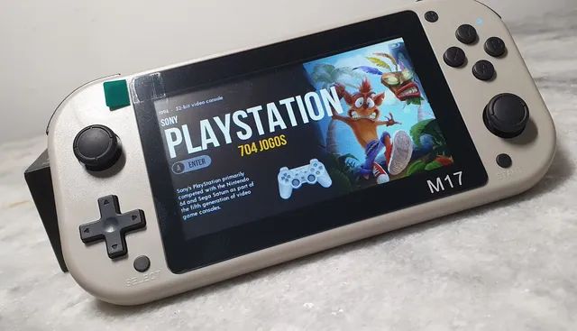 Console m17 novo com mais de 30mil jogos na memória 64GB cartão incluso - Foto 5