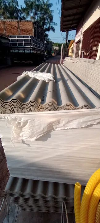 Madeira telhas pra telhado e fundação  - Foto 4