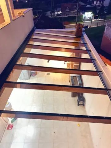 Cobertura de vidro em Pergolados  - Foto 6