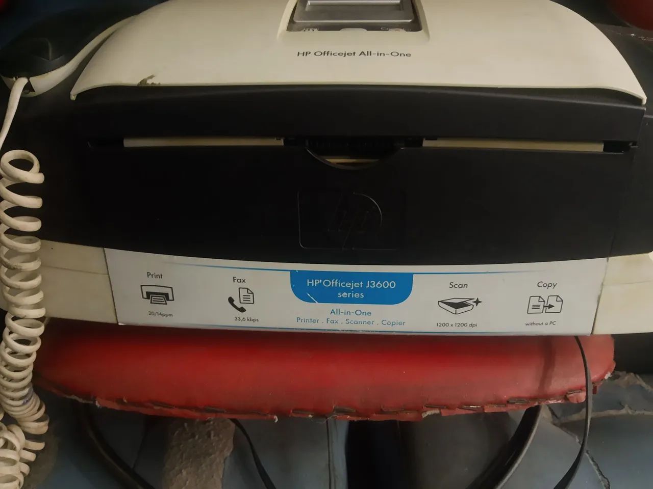 Impressora all in one HP Officejet com scan
