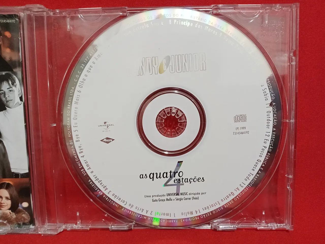 CD Sandy & Junior - As Quatro Estações  - Foto 2