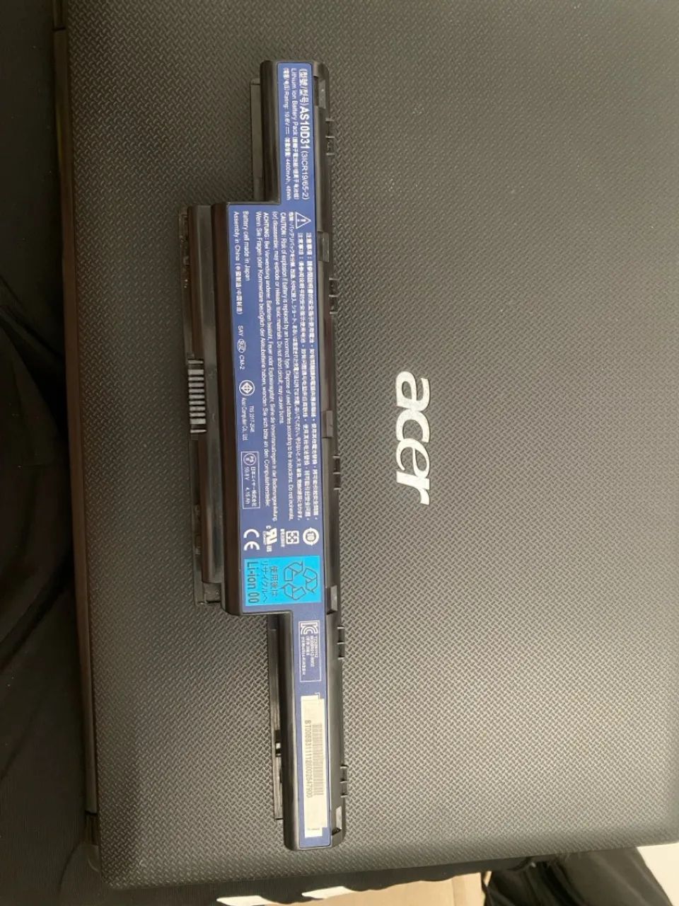 Bateria De Notebook Acer 4252 5741 4771 4551 5552 Preta